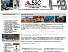 Tablet Screenshot of electricalservicesco.com